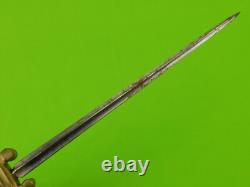 Dague de combat antique de la Première Guerre mondiale de France