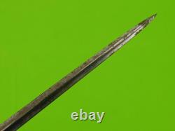 Dague de combat antique de la Première Guerre mondiale de France