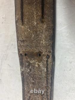 Dague de combat britannique Taylor Eye Witness Sheffield de la Seconde Guerre mondiale, couteau à lame fixe