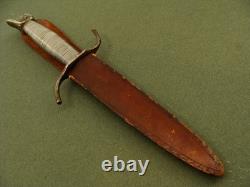 Dague de combat dragon à pommeau poing allemand de la Seconde Guerre mondiale vintage