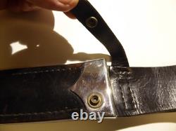 Dague de combat sur mesure des années 1970, fabriquée en Oregon, États-Unis, par Ralph Prouty, avec catalogue