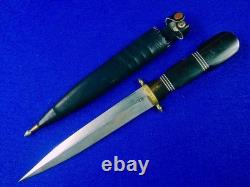 Dague de combat turque vintage faite sur mesure avec fourreau