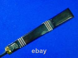 Dague de combat turque vintage faite sur mesure avec fourreau