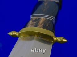 Dague de combat turque vintage faite sur mesure avec fourreau