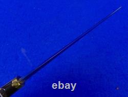 Dague de combat turque vintage faite sur mesure avec fourreau