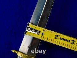 Dague de combat turque vintage faite sur mesure avec fourreau