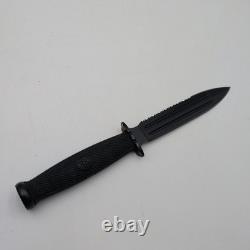 Dague fixe SOG Fusion Fixation FX-10 à pointe de lance avec fourreau et boîte, lame fixe rare