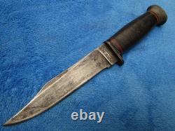 Dague originale vintage USN Mark 1 de la Seconde Guerre mondiale Pal RH-35, couteau de combat et fourreau