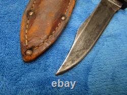 Dague originale vintage USN Mark 1 de la Seconde Guerre mondiale Pal RH-35, couteau de combat et fourreau