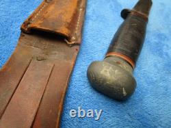 Dague originale vintage USN Mark 1 de la Seconde Guerre mondiale Pal RH-35, couteau de combat et fourreau