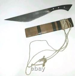 Dague philippine couteau antique épée philippine fourreau original scabbard kali