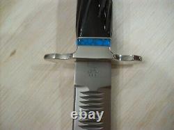 Edition Limitée Buck Knife Custom 976 Fichier Patrimonial Dague Rare #001/250 Nos