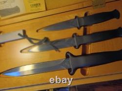 Ensemble de Couteaux Gerber Guardian Conçu par Loveless Début des Années 1980, Jamais Utilisé