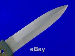 États-unis 2002 Blackjack Blackmoor Tactique Fighting Couteau Dague Avec Gaine