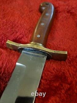 Fusilier de l'armée américaine, couteau Bowie, guerres indiennes, poignard civil, rare, ancien, Ames Co M1849