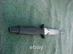 GERBER MK ll Couteau Dague de Combat / Survie à Lame Fixe Années 1980 avec Étui Assorti