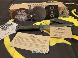 Gbrs Group Winkler Couteaux Combat Dagger N ° 132 + Gbrs Goup Autocollants