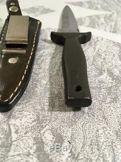 Gerber Boot Couteau Dague Mark 1 Mk1 Bas De Série # 5460 Avec Brown Gaine