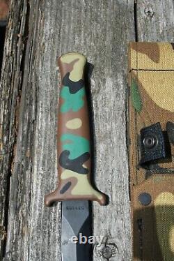 Gerber Guardian II Inox Camo Camouflage Couteau Dague Très Bon État
