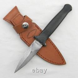 Gerber USA Dague GUARDIAN I des années 1980 avec lame de 3,5 pouces, nouvelle gaine en cuir LARRY PACE