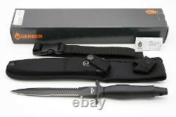 Gerber USA Mark II Dagger Tactical Survival Couteau Avec Gaine 22 01874n