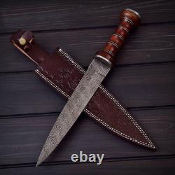 Gladius romain fait main sur mesure Pro, couteau poignard, couteau de chasse, couteau de camping