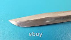 Grand poignard de combat EIG Cutlery, Italie, manche en rondelles de cuir empilées, vers les années 1950, TR1955