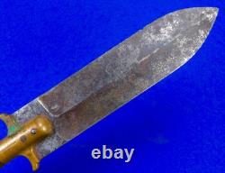 Guerres indiennes Armée américaine Springfield Armory M1880 couteau Bowie de terrain dague de combat