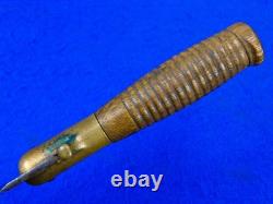 Guerres indiennes Armée américaine Springfield Armory M1880 couteau Bowie de terrain dague de combat
