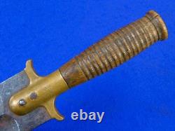 Guerres indiennes Armée américaine Springfield Armory M1880 couteau Bowie de terrain dague de combat