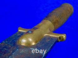 Guerres indiennes Armée américaine Springfield Armory M1880 couteau Bowie de terrain dague de combat