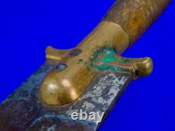 Guerres indiennes Armée américaine Springfield Armory M1880 couteau Bowie de terrain dague de combat