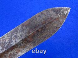 Guerres indiennes Armée américaine Springfield Armory M1880 couteau Bowie de terrain dague de combat
