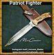Hand Made 1095 Patriot Fighting Dagger Knife Par Mark Mccoun
