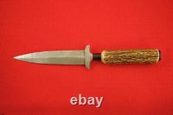 Kershaw Limited Edition 1986 Damas Double Edge Dagger Knife Withsheath Mint #28