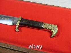 Kershaw Solingen Allemagne Rostfrei Golden Eagle Fixed Blade Knife Limited Ed 4858