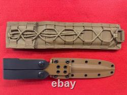 LAMES SPARTAN FDE LES GEORGE V-14 DAGUE, ÉTAT NEUF, DANS SA BOÎTE, AVEC GOUFFRES (725)