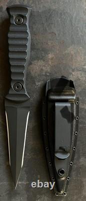 Lame Mil Mak Gladius L Dague Acier S45VN Cerakote Noir