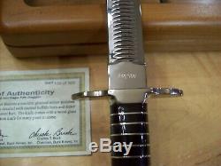 Limited Edition Buck Knife 976 Heritage Le Fichier Dagger # 138/500 Nos Mint