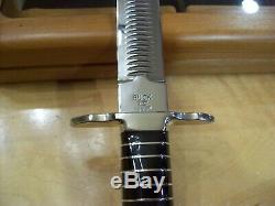 Limited Edition Buck Knife 976 Heritage Le Fichier Dagger # 138/500 Nos Mint