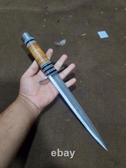 Lot de 10 dagues et couteaux en acier au carbone en cuir, premium faits à la main, sans tarif aux États-Unis