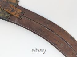 Machette militaire antique espagnole grande avec fourreau