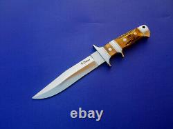 Maître Ricardo Velarde Maker Custom Made Baby Bear Full Integral Hunter Knife