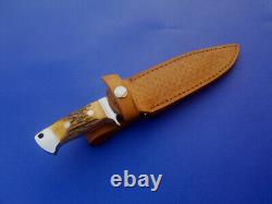 Maître Ricardo Velarde Maker Custom Made Baby Bear Full Integral Hunter Knife