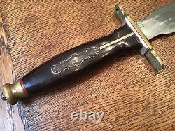 Modèle personnalisé 2 Style Chasse Combat Combat Fighting Dagger Knife