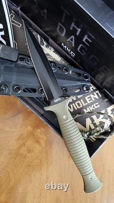 Montana Knife Co. MKC V24 Dague - OD Green G10 MagnaCut 100% AUTHENTIQUE