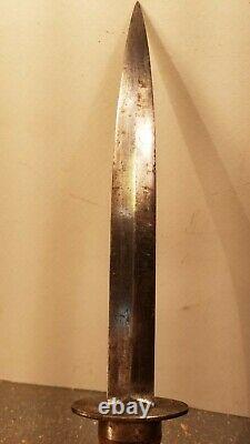 Néerlandais Pays-bas Ww2 Ww2 Wwii Dagger Fighting Knife With Sheath