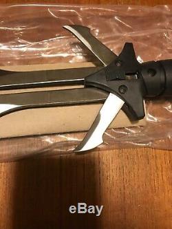New Trek Vintage Stock Couteau Étoile Klingon United Cutlery Uc726 Phoenix Dagger