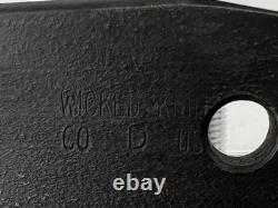 Newt Livesay Wicked Knife Co. Dague de combat à double tranchant avec étui Kydex, USA