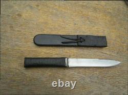 Nice Old Vietnam War-era Theater-made Carbon Steel Dagger Boot Or Fighting Knife